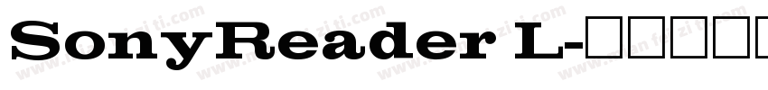 SonyReader L字体转换